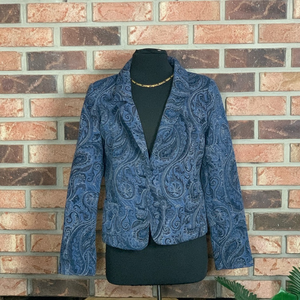 Nash International Paisley Print Blazer